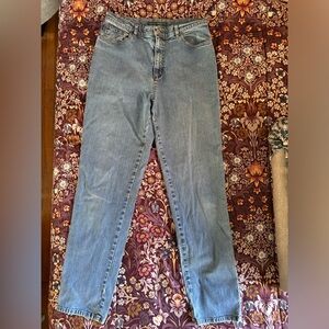 Ralph Lauren Women's Straight Leg Blue Jeans